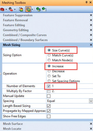 Fig. 9: Mesh toolbox controls.